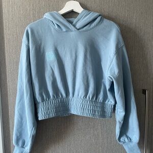 Women's Blue Hoodie Sweater